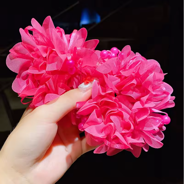 Anillos de Flores Divertidos - ¡Estilo y Color para Niñas!